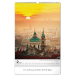 Nástěnný kalendář Praha 2020, 33 × 46 cm
