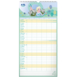 Nástěnný kalendář Rodinný plánovací XXL – Ledové království SK 2018, 33 x 64 cm