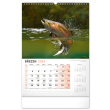 Fishing 2024 Wall Calendar, 33 × 46 cm