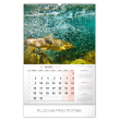 Nástěnný kalendář Rybářský SK 2020, 33 × 46 cm
