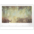 Nástěnný kalendář Slovanská epopej – Alfons Mucha 2023, 64 × 42 cm