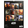 Nástěnný kalendář Star Wars – Plakáty 2018, 33 x 46 cm
