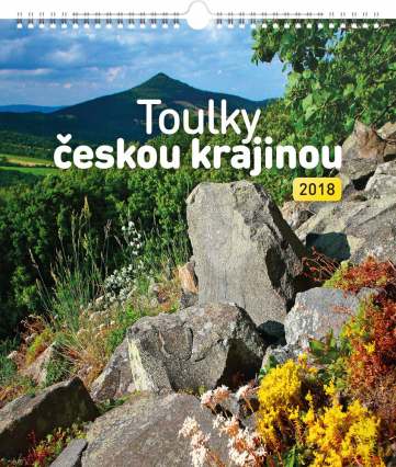 Nástěnný kalendář Toulky českou krajinou 2018, 30 x 34 cm