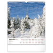Nástěnný kalendář Toulky českou krajinou 2024, 30 × 34 cm