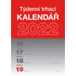 Nástěnný kalendář Trhací týdenní 2022, A5