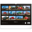 Nástěnný kalendář Trucks 2022, 48 × 33 cm