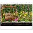 Nástěnný kalendář Zahrady 2022, 48 × 33 cm
