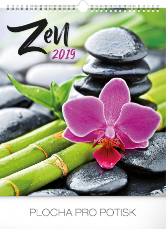 Wall calendar Zen 2019, 30 x 34 cm