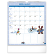 Nástěnný rodinný plánovací kalendář Krtek 2023, 30 × 34 cm