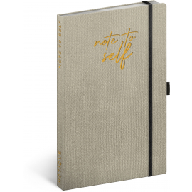 Diary Note to self, 5 minutes a day – undated, 13 × 21 cm