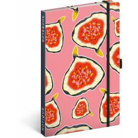 Notebook Figs, lined, 13 × 21 cm