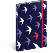 Notebook Flyaway, lined, 13 x 21 cm