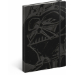 Notes Star Wars – Darth Vader, nelinkovaný, 13 x 21 cm