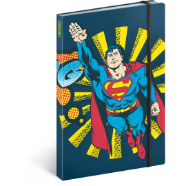 Notebook Superman – Bang, lined, 13 × 21 cm