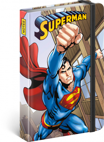 Notebook Superman – Day of Doom, lined, 11 × 16 cm
