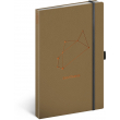 Notebook Zodiac Sagittarius, lined, 13 × 21 cm