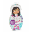 We are dressing the Inuit dolls - coloring book