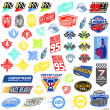Grid calendar Cars 3 2019, DIY: 50 stickers, 30 x 30 cm
