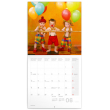 Poznámkový kalendář Babies – Věra Zlevorová 2019, 30 x 30 cm