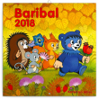 Poznámkový kalendář Baribal 2018, 30 x 30 cm