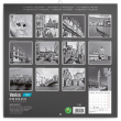 Poznámkový kalendář Benátky 2018, 30 x 30 cm