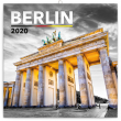 Poznámkový kalendář Berlín 2020, 30 × 30 cm