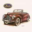 Poznámkový kalendář Classic Cars – Václav Zapadlík, 2020, 30 × 30 cm