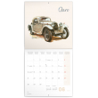 Poznámkový kalendář Classic Cars – Václav Zapadlík, 2021, 30 × 30 cm