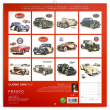 Poznámkový kalendář Classic Cars – Václav Zapadlík, 2022, 30 × 30 cm
