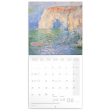Poznámkový kalendář Claude Monet 2022, 30 × 30 cm