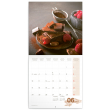Chocolate 2024 Fragrant Note Calendar, 30 × 30 cm
