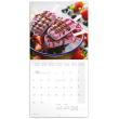 Grid calendar Popsicles 2020, 30 × 30 cm