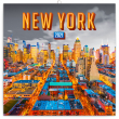 Poznámkový kalendář New York 2021, 30 × 30 cm