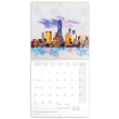 Poznámkový kalendář New York 2022, 30 × 30 cm