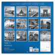 Poznámkový kalendář Paříž 2020, 30 × 30 cm