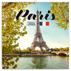 Paris 2024 Note Calendar, 30 × 30 cm