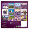 Poznámkový kalendář Provence 2022, voňavý, 30 × 30 cm