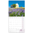 Poznámkový kalendář Provence 2022, voňavý, 30 × 30 cm