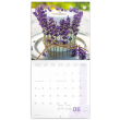 Poznámkový kalendář Provence 2023, voňavý, 30 × 30 cm