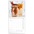 Grid calendar Sweets 2020, 30 × 30 cm