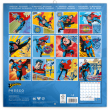 Poznámkový kalendář Superman 2019, 30 x 30 cm