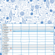 Rodinný plánovací kalendář Teribear 2020, 30 × 30 cm