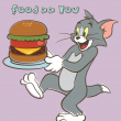 Poznámkový kalendář Tom a Jerry 2023, 30 × 30 cm