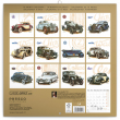Poznámkový kalendář Václav Zapadlík – Classic Cars 2018, 30 x 30 cm