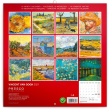 Grid calendar Vincent van Gogh 2021, 30 × 30 cm