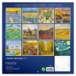 Poznámkový kalendář Vincent van Gogh 2022, 30 × 30 cm