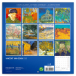 Grid calendar Vincent van Gogh 2023, 30 × 30 cm