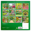 Poznámkový kalendář Zahrady 2023, 30 × 30 cm