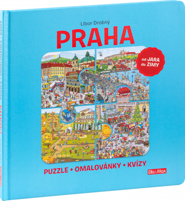 PRAHA – Puzzle, omalovánky, kvízy