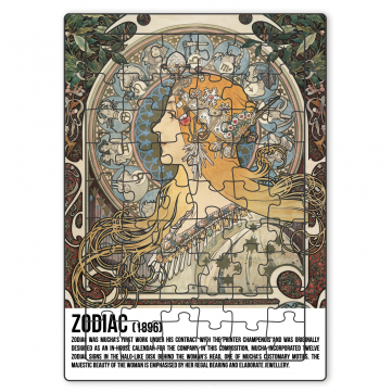 Puzzle Alphonse Mucha - Zodiac